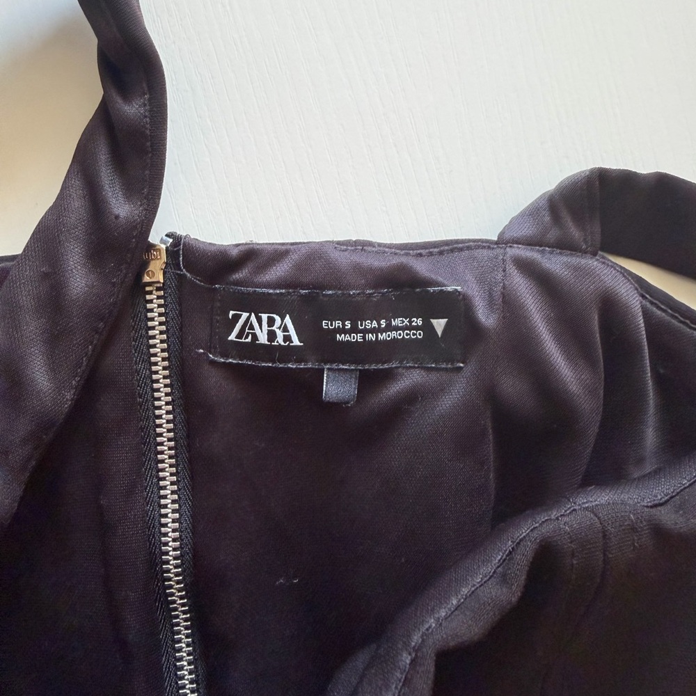 Zara Black Corset Top - Picture 3 of 6